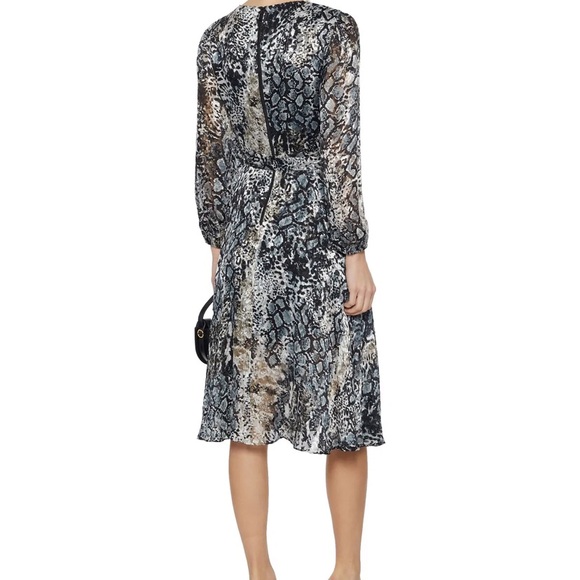 NWT Alice + Olivia Snakeprint dress - Picture 3 of 6